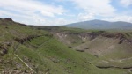 Walking along the border of Armenia